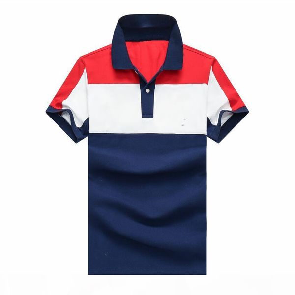 

2020 new pp33228 summer men's shirt cotton short sleeve movement jerseys men polo clothes casual collar male polo shirt, White;black