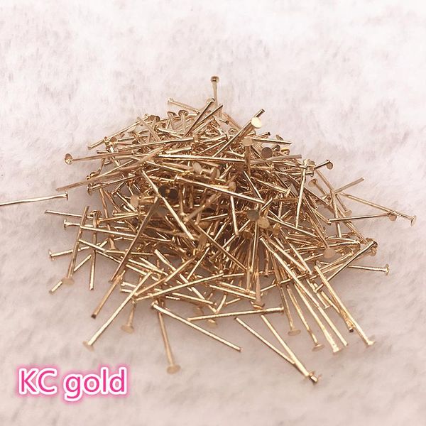 

100-300pcs/lot 16/20/22/30mm flat head pins dia 0.6-0.8mm gold/silver/bronze head pins for jewelry making accessories 100-300pcs/lot wmtvjk