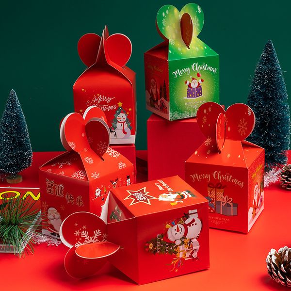 

apple eve packaging christmas fruit creative gift box