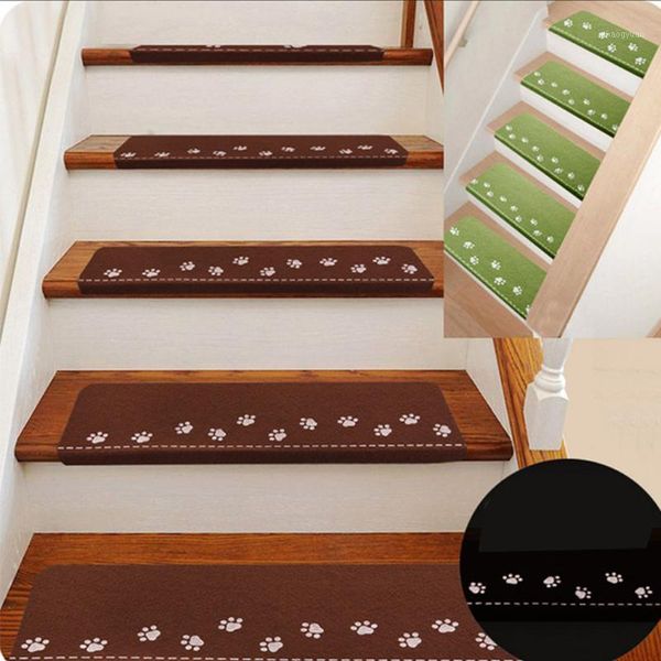 

indoor luminous stair mat cartoon self-adhesive carpet safety non-slip mute floor mats 55.5*22.5*4cm1