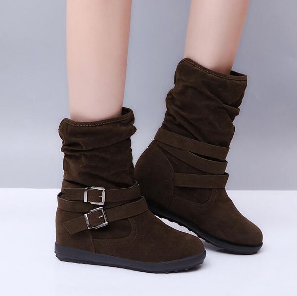 

2021 arrival women classic low boots boots snow winter boots size 35-43, Black