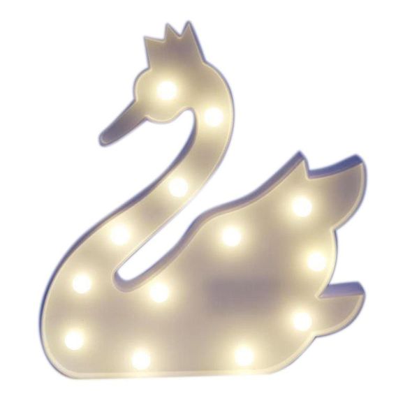 

swan led night lamp