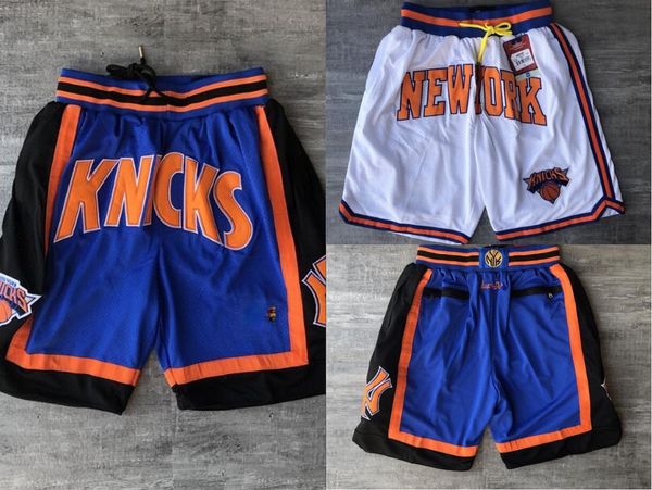 

new york knicks men just don hardwood basketball shorts, Black