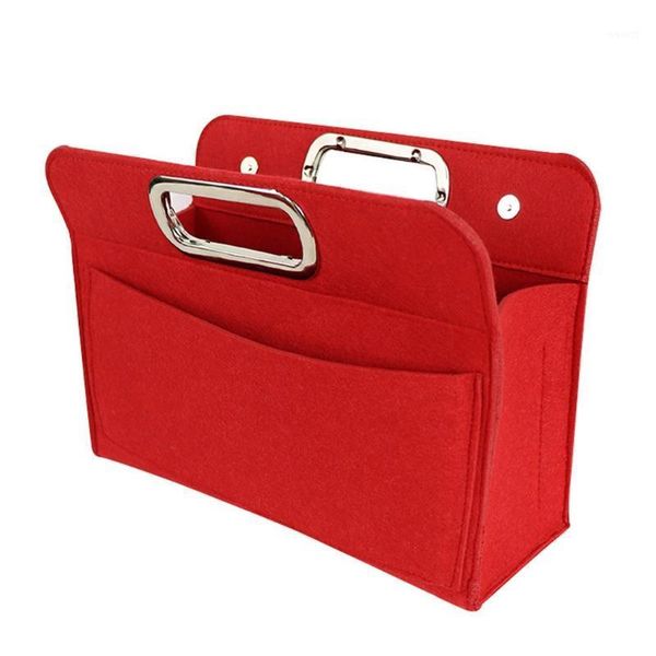 

insert bag with pockets purse organizer handbag tote felt file bags multi pocket1
