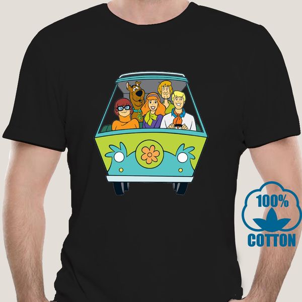 

2551a scooby doo женская футболка shaggy дафна велма фред сша tee хлопок s m l xl new спорт толстовка с капюшоном толстовка