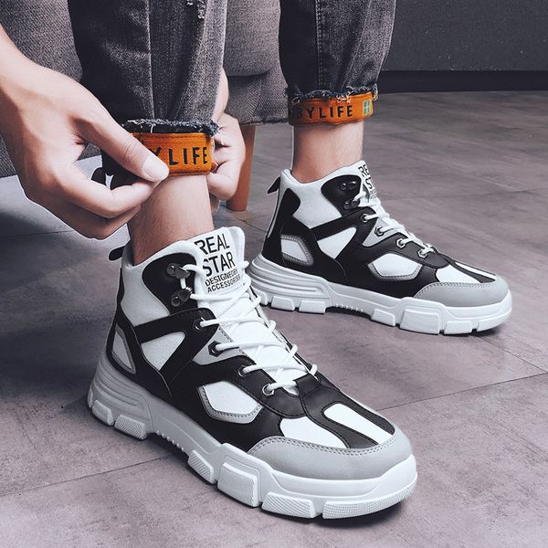 

мартин сапоги сапоги combat worker mid-top workwear desert british spring hight-top обувь шор lady обувь -40, Black