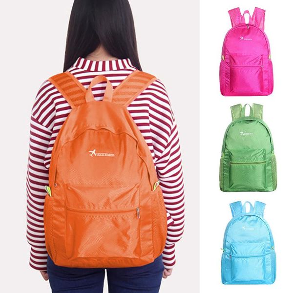 

lightweight multifunction waterproof new backpack wear light sports outdoor backpack light simple fold 8.13