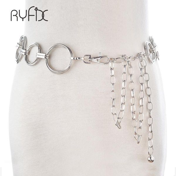 

tassel circle belly chain women boho bohemian shimmy belt dress waist belt chain gypsy turkish metal dangle body jewelry bl245, Black;brown