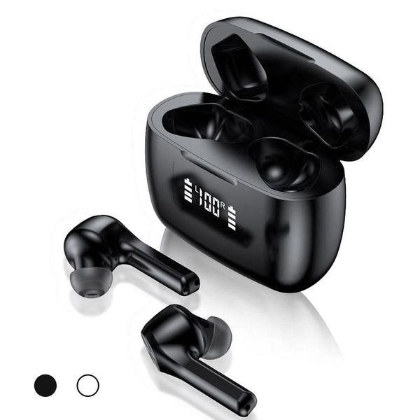 

bluetooth 5.0 wireless earphone tws with charging case in-ear bass earbuds built-in mic headset smart touch control 5d stereo