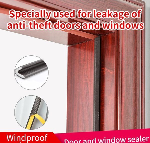 

pu foam sound proof door strip self adhesive v type sealing strip weather stripping door seal strip jlljww yummy_shop