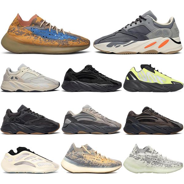 

с коробкой высокого качества мужские беговые ботинки mauve phosphor больница синяя волна бегун магнит спортивные кроссовки женщин мужские тр