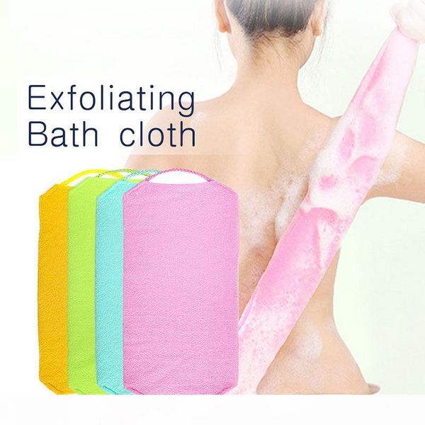 

shower exfoliating back scrubber men women long bath towel deep clean skin hjl2019