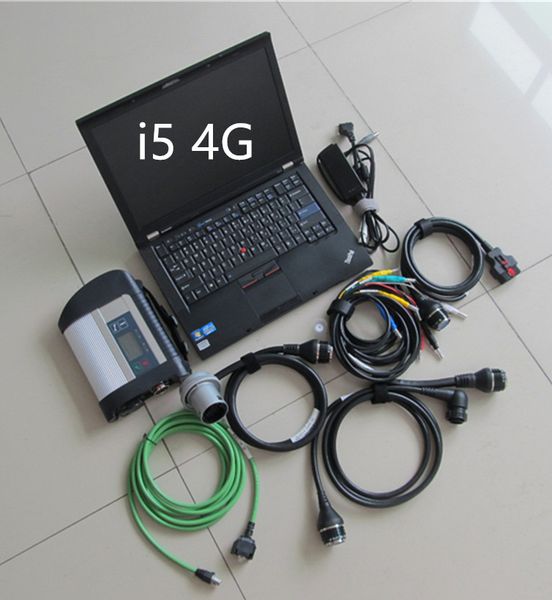 

v2021-12 mb star c4 for car& truck with software ssd win10 sd connect c4 with lapt410 ready to work