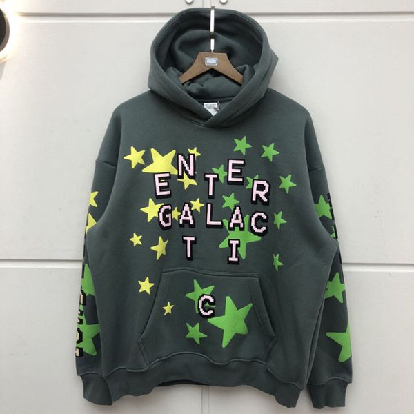 

лучшее качество кактус завод блошиный рынок kid cudi введите толстовка с капюшоном мужчины женщины hip hop фуфаек пуловер, Black