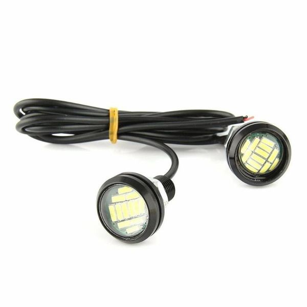 

white 12v 15w eagle eye led running backup light motor car head light lamp