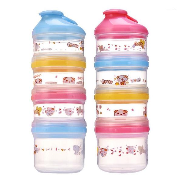 

storage bags 4 layers infant milk formula dispenser container holder feeding1
