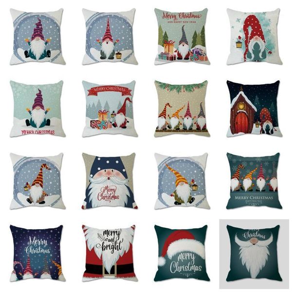 

christmas cushion cover decorative pillowcase sofa cushions pillow cases christmas decoration for home decor pillow cover #31