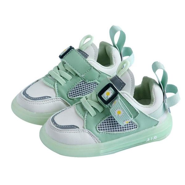 

дети малышей обувь водить светящиеся кроссовки с легкими дети кроссовки hook loop мода luminous спортивная обувь для девочек мальчиков bbyhp, Black