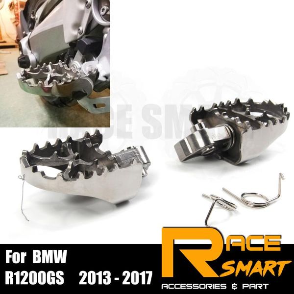 

motorcycle front footpegs foot rest peg for f700gs 2012-2020 wide pivot footrest footpegs 60mm f800gs f800 gsa 2008-2020