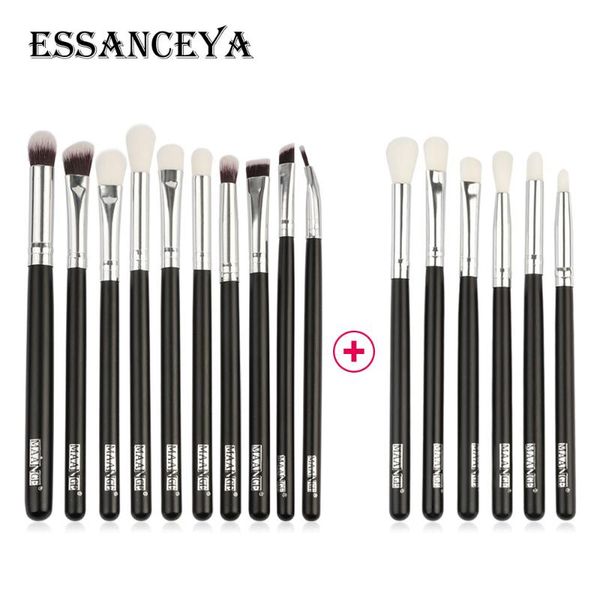 

makeup brushes professional 10pcs+6pcs eye set shadow blending make up soft synthetic hair for beauty