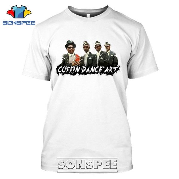 

popular coffin dance stay at home or dance with us meme 3d print shirts hippie harajuku hentai men clothing