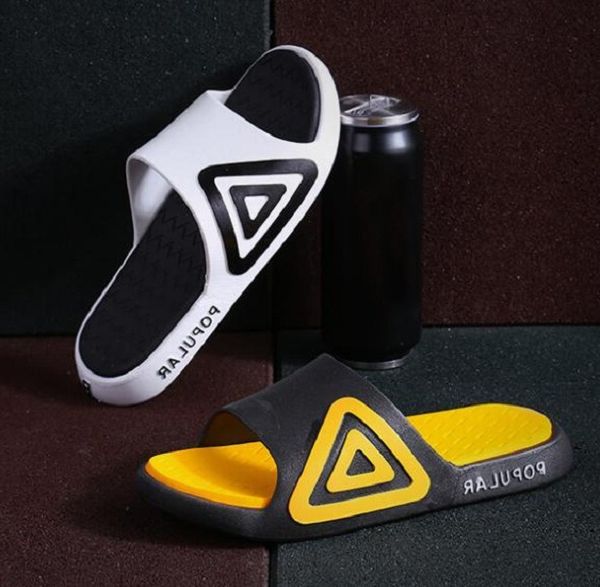 

sandals men women soft slippers slides black white yellow flip flops mens womens beach l sandal size 36-45 04