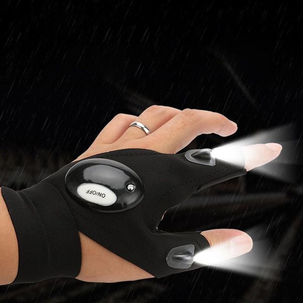 

hand tools lighting waterproof gloves with led light for repair tool kit c1510 c