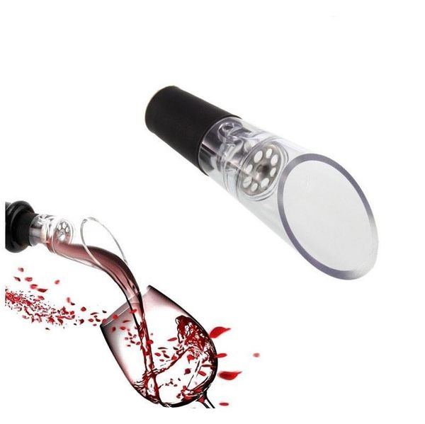 

plastic red wine aerators pour wine decanting aerating filter aerator pourer useful bar tools with opp pack jllegl lajiaoyard