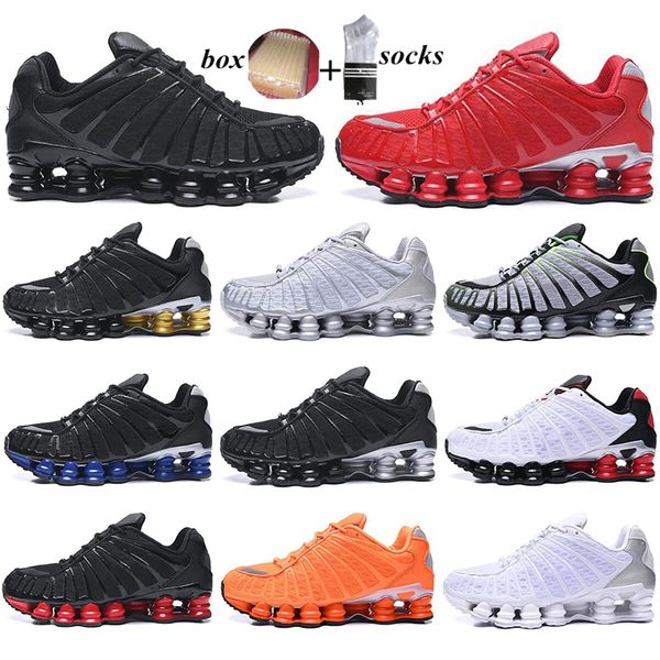 

with box tl running shoes men 2021 triple black white red silver bred lime blast metallic gold for men women sport trainers 40-47