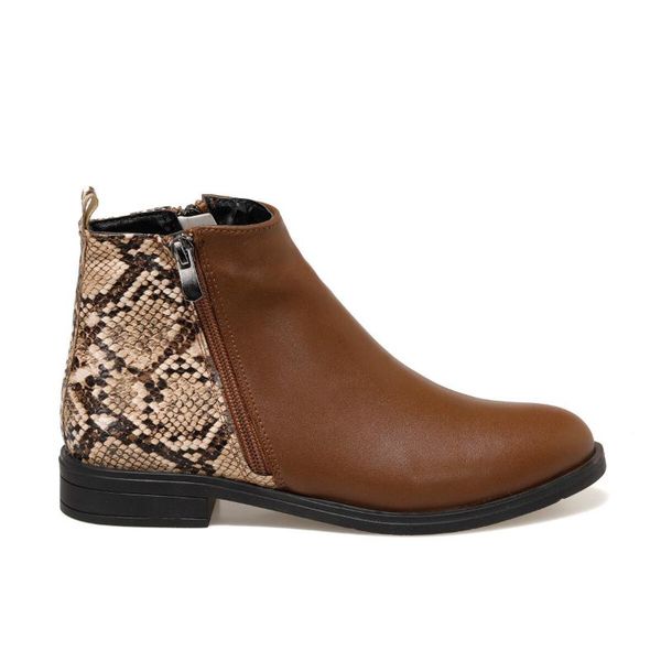 

flo helen snake color female boots butigo, Black
