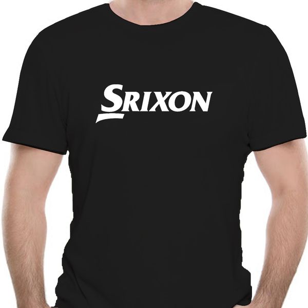 

new srixon logo short sleeve mens black t-shirt size s to 5xl 9894a sport hooded sweatshirt hoodie