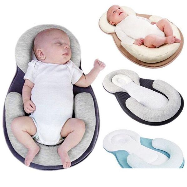 

baby pillow infant newborn anti-rollover mattress pillow baby sleep positioning pad prevent flat hea jlloce xmh_home