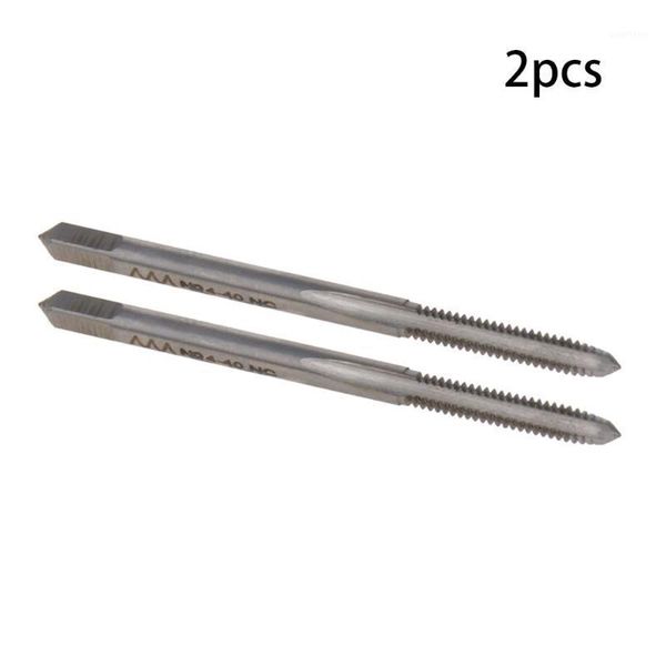 

utoolmart 1pc/2pcs machine screw american tap uncoated hss 4-40 5-40 6-32 6-40 8-32 10-32 12-24 thread size spiral point tap1