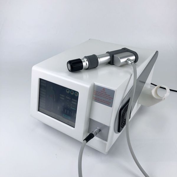Pnömatik Shockwave Şok Dalga Fizyoterapi Ekipmanları Sağlık Gadget'ları Diz Ağrısı Rölyef 6Bar