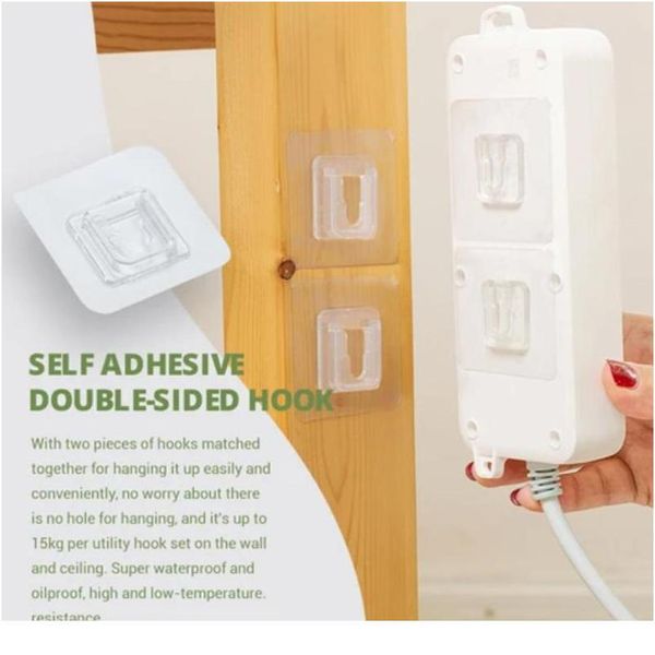 

double sided adhesive wall hooks dropshipping doub jlladi