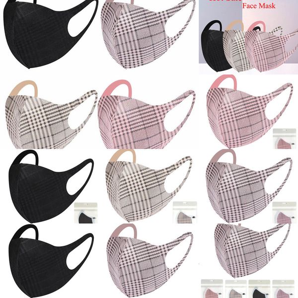 

black designer fashion kids 20pcs face lug-type sunscreen breathable deerskin mask washable three-dimensional masks 5 nbhy1