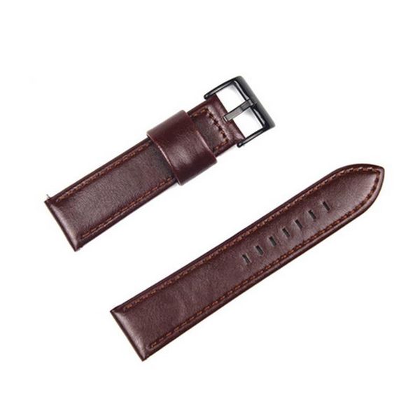 

кожаный ремешок для samsung gear s3 frontier / classic band smart watch натуральная кожа браслет bracteb bdit для xiaomi huami amazfit sqctj, Black;brown