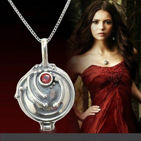 

The Vampire Diaries Elena Vervain Pendant 925 Sterling Silver Necklace Pendant Women Jewelry Sweater Necklace Birthday Gifts