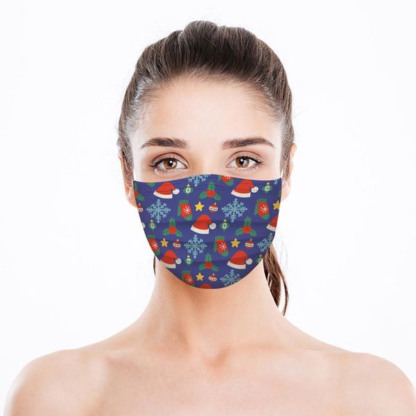 

wholesale disposable face mask christmas mask printed disposable masks fast delivery mascarilla masker wmtwpy xhhair