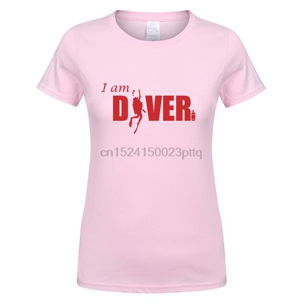 

cool i am diver women t shirt summer style short sleeve girl woman t shirt female ot 666 sport hooded sweatshirt hoodie