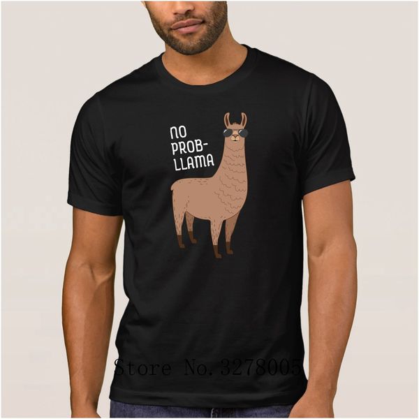 

gift no prob llama cool llama with sunglasses design fun t shirt for summer style t shirt short sleeve tshirt sport hooded sweatshirt hoodie