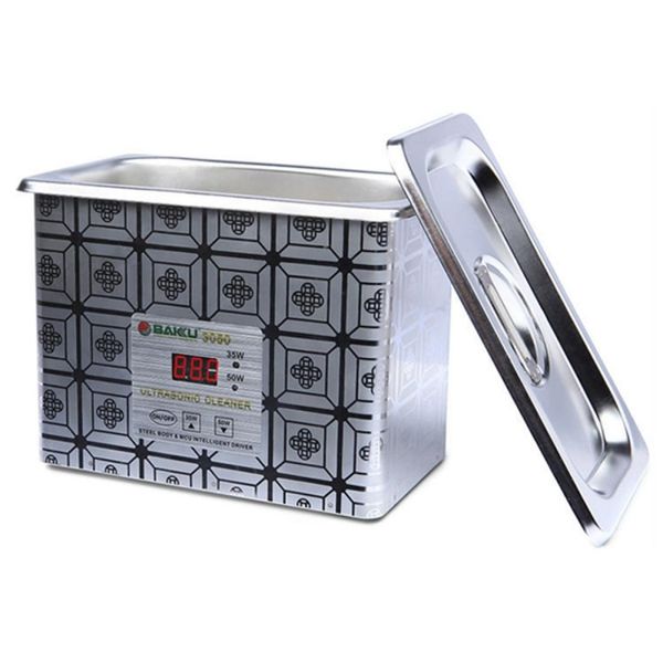 

baku bk-3050 35w 50w adjustable 08l lcd display ultrasonic cleaner ac 220v