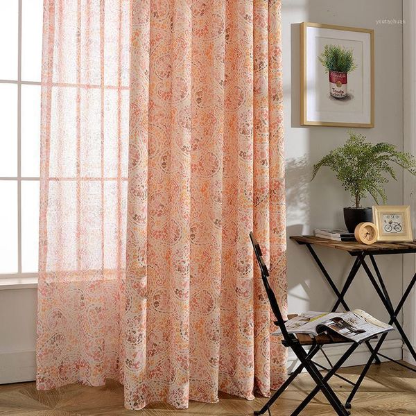 Cortina cortina fábrica de tecidos vende modernos simples abstrato europeu de algodão e cortinas de linho para sala de estar