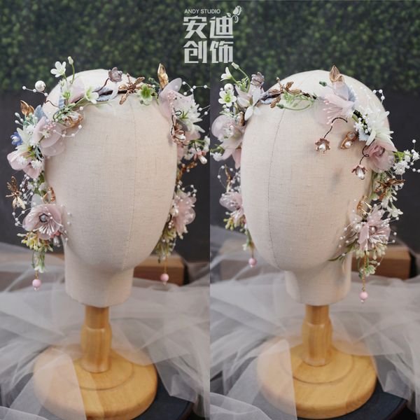 

mheadband white bridal k, Silver