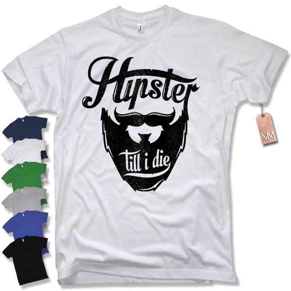 

2020 fashion camiseta t-shirt - hipster till i la - retro vintage negro barba man s m l xl tee shirt sport hooded sweatshirt hoodie