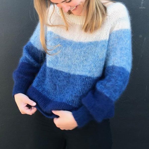 

casual patchwork winter autumn sweater women pullover warm knitted sweater female jumper mujer long sleeve streetwear1, White;black