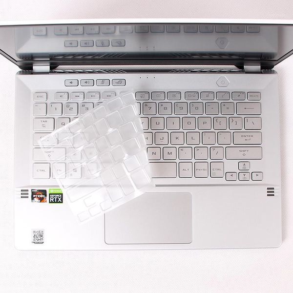 

keyboard covers for asus rog zephyrus g14 ga401 ga401ii ga401iv ga401iu 14 inch gaming notebook high clear tpu cover skin protector1