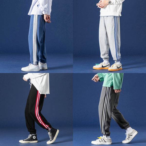 

sportswear men's loose legged spring autumn youth junior high school students korean style casual pants casual pants xzxb8, Blue