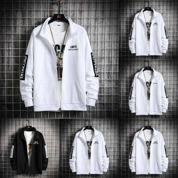 

3tgxb весна 2020 clothesmen осень новый наряд outfitcoat студент и с длинными рукавами свитер корейский стиль модный сплошной цвет случайный, Black