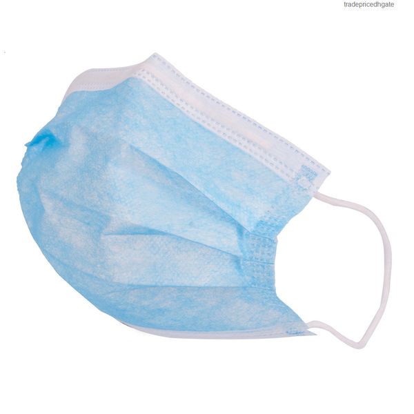 

layers 3 non-woven disposable facial protective cover face 50factory a pack anti-dust mouth mask dustproof sanitized